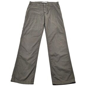 Carhartt Relaxed Fit Canvas Knit-Lined Utility‎ Work Pants 38x36 Rugged Flex